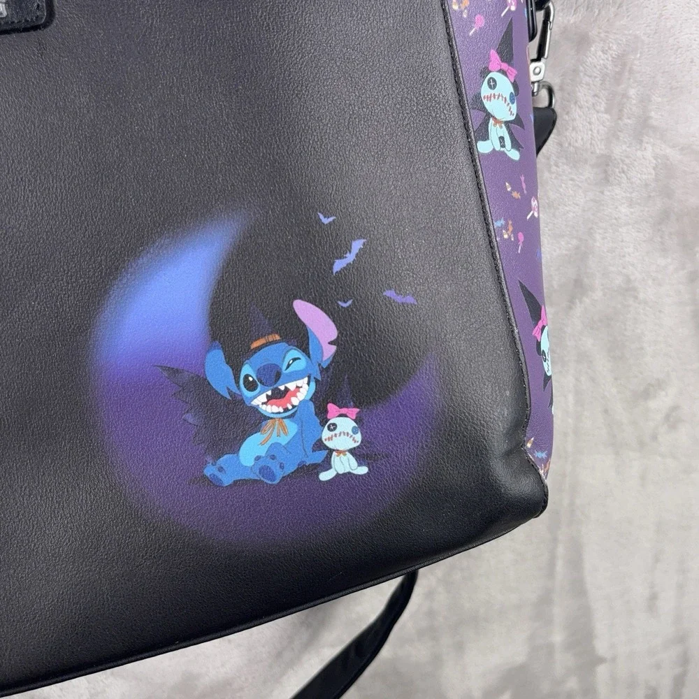 Loungefly Disney Lilo & Stitch Halloween Scrump & Stitch Satchel Bag Purse